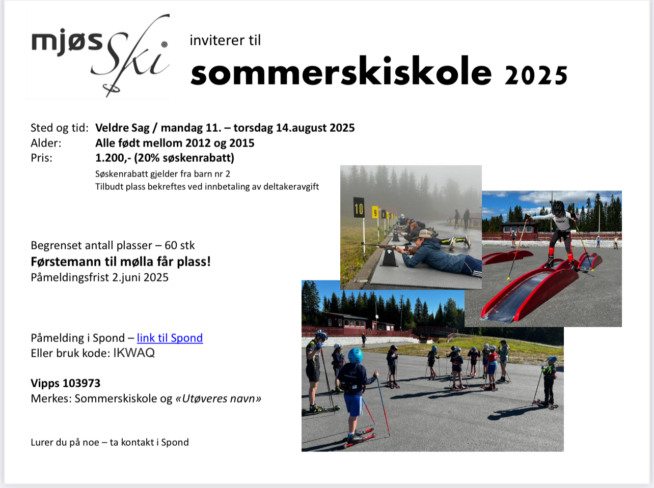 Artikkelbilde til artikkelen Sommerskiskole